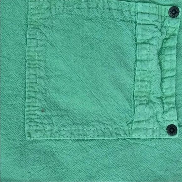 2 for $30 Honey Komb Vintage Kelly Lime Green Perma Shrunk Ezze Wear Cotton S/P - Picture 7 of 12